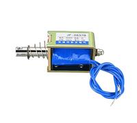 iHaospace JF-1039B DC 24 V Stroke Pull Push Type Open Frame Solenoid Electromagnet 25N 10 mm