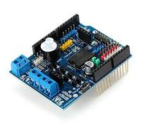iHaospace L298P Motor Driver Module H-Bridge Drive Shield Expansion Board High-Power DC Stepper Motor Controller for Arduino
