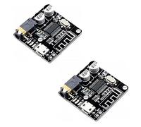 iHaospace Lot de 2 modules récepteur audio VHM-314 Bluetooth 5.0 - Décodeur MP3 sans fil - 3,7 à 5 V