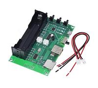 iHaospace PAM8403 Amplificateur Bluetooth 5 W x 2 avec support de batterie pour machine chantante USB carte TF double canal Mini haut-parleur DIY