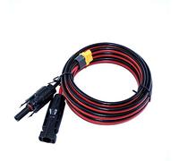 iHaospace PV Plug Cable 4mm2 Solar to XT60 Charging Cable 3.6m /12FT 12AWG for Ecoflow Delta Pro River Mini Bluetti EB55 Powerstation Solar Generator