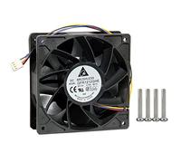 iHaospace QFR1212GHE Ventilateur de refroidissement 4 broches 12 V DC 2,7 A 120 x 120 x 38 mm pour antminer S19 S9 L3+