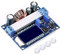 iHaospace Régulateur de tension réglable pour voltage Boost Convertisseur 30 V Step Up and Down Power Supply Module LCD Antireverse Protection contre le voltage Sans voltage Protection