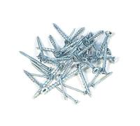IHC Lot de 500 vis pour constructions en bois de 4,5 x 60 mm avec tête fraisée plate et entraînement Torx, vis avec filetage partiel, nervures de fraisage et fraise à queue Pointe Cut