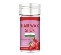 Ihdjasg Bâton De Cire Pour Cheveux | Crème Coiffante Anti-Frisottis Non Grasse 75g | Stick Fraise | pour École Danse Filles Ado Femmes Hommes Ballet