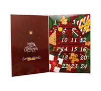 Ihdjasg Boîte de Calendrier de l'Avent à Remplir | 24 Jours Remplissables Réutilisables | Calendrier De Compte à Rebours Noël - pour Anniversaire Saint-Valentin Hommes Femmes Bébés Ados Fils Fille