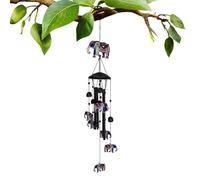 Ihdjasg Carillon éolien d'extérieur résistant aux intempéries avec petites cloches, carillon éolien, décoration extérieure, pour -toit, jardin, terrasse, arrière-cour, balcon, propriétaire de