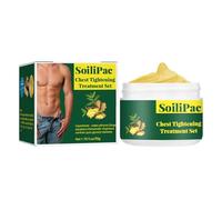 Ihdjasg Crème raffermissante au gingembre pour hommes - Crèmes naturelles de gynécomastie pour adultes | Pommade chaude au gingembre pour adulte