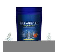 Ihdjasg Fondant Glace De Trottoir,Agent De Deverglaçage 100g | Eliminateur De Glace pour Beton | pour Allée Garage Route en Béton Jardin Toit en Hiver Espace Commun Terrasse Escalier
