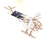 Ihdjasg Kit Scientifique Hélicoptère Solaire,Projet STEM Éducatif - Jouet Éducatif De Montage pour Enseignants Élèves Parents
