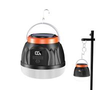Ihdjasg Lampe De Camping Portable | Lampe Avec Affichage Numérique Et 3 Modes - De Nuit De Camping Portable,Pour Jardin Fête Arrière Cour Paysage Allée Patio Cour Chemin