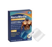 Ihdjasg Lot de 18 patchs de poitrine pour homme - Pour la réduction de la poitrine après l'entraînement - Pour la maison et les déplacements