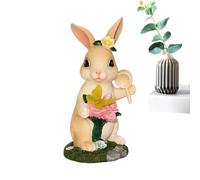 Ihdjasg Lumières de Pâques Extérieures - Décorations de Printemps Drôles et Imperméables,Lampes Solaires Extérieur Décor de Pâques - Pour Jardin, Cour, Patio, Allée, Chemin, Pelouse, Paysage, Fêtes Et