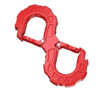 Ihdjasg Manille de remorquage | 9,5 mm en forme de S - Crochet à œillet de traction - Capacité de 15 tonnes - Outil de récupération pour bateau, SUV, remorque, véhicules, camions