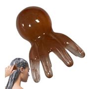 Ihdjasg Peigne de massage de la tête | Brosse à cheveux portable relaxante | Peigne de massage des cheveux pour stimuler le cuir chevelu | Pour une utilisation quotidienne en déplacement, au bureau à