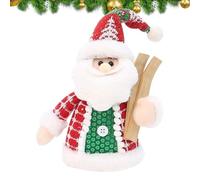 Ihdjasg Peluche de Noël | Père Noël Bonhomme de Neige Élan Peluche d'Accompagnement pour | Doux Jouet de Fêtes pour Ados Adultes | Chambre Salon Canapé Table de Chevet