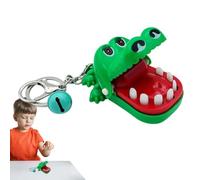 Ihdjasg Porte-clés crocodile mignon en forme de crocodile, porte-clés en forme de crocodile, jouet crocodile pour enfants de 4 ans et plus