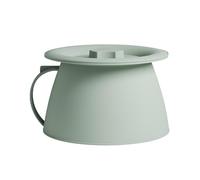 Ihdjasg Potte De Chambre - 1.5L Pot De Chevet Avec Poignée Pour Extérieur - Seau Hygiénique pour Femme Enfant Adolescent Famille et Amis