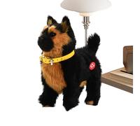 Ihdjasg Robot Animal De Compagnie,Jouet Robot Interactif Chien Peluche - Peluche Éducative pour Adolescents Adultes Maison Chambre Salle de Classe Voyage Jardin Intérieur Anniversaire Fête
