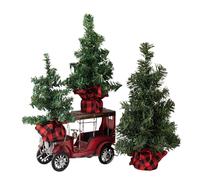 Ihdjasg Sapin de Noël Artificiel | Ornements Festifs Miniatures - Décorations pour Arbre des Fêtes - pour la Maison Intérieur Le Salon la Salle à Manger Le Bar Le Restaurant Les et la Famille