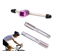 Ihdjasg Taraud de Réparation pour Vélo,Remplacement en Acier | Taraud pour Filetage de Pédale de Vélo avec Manche | pour Entretien Installation De Pédale Atelier Et Garage Domestique