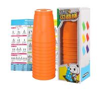 Ihdjasg Tasses À Emboîter | Jouet De Jeu D'Emboîtement,Jouets à Empiler pour l'Apprentissage Précoce | pour Salle De Classe Voyage Adultes Bébé Famille Fête Développement des Compétences Motrices