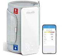 iHealth Neo - Tensiomètre Bras avec Brassard - Mesure Tension Artérielle, Fréquence Cardiaque et Rythme Cardiaque - Écran Affichage LED Haute Définition - Dispositif Médical Bluetooth iOS et Android