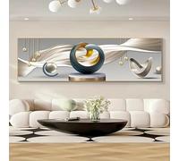 IHHGNB 1 tableau sur toile, art moderne abstrait, affiche pour chambre, salon, couloir, décoration murale (60 x 180 cm (24 x 71 pouces) / sans cadre)