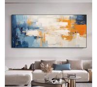IHHGNB Impression sur toile moderne et luxueuse, peinture abstraite, pour salon, chambre à coucher, bureau, décoration murale (30 x 70 cm, sans cadre)