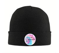 IHIUHGCN 2025 Nouveau I AmK Enough Perfetc pour Les Fans de Ryan Gosling Casquettes tricotées Skullies pour Hommes Beanies Automne avec intercasquettes Acrylique Chaud