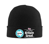 IHIUHGCN Reform UK Let’s Make Britain Grands Bonnets Vintage Caps Hommes Femmes Unisex Kpop Chapeau Kpop avec Un interdesign Bonnet élastique