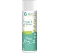 Ihle Vital Haar Balsam 2 in 1 | 200 ml | shampooing et après-shampooing basiques | pour des cheveux souples et brillants | végétalien
