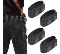IHLOOTD Supports Ceinture Tactique Support Ceinturon Police Passants de Ceinture de Agents Sécurité pour Policier, Militaire, Alpinisme Équipement Accessoires Ceinturon (4 Pièces)