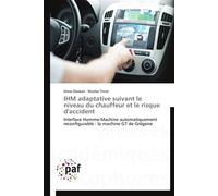 Ihm adaptative suivant le niveau du chauffeur et le risque d'accident - Collectif - P.academiques Francophones - broché - Etude