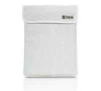 iHome by Lifeworks Technology Étui perforé 13 Pouces avec Adaptateur d'alimentation EVA pour Mac Blanc/Bleu