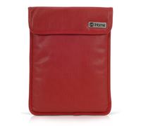 iHome by Lifeworks Technology Étui perforé 13 Pouces avec Adaptateur d'alimentation EVA pour Mac Rouge/Noir