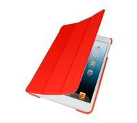 iHome par la Technologie Lifeworks Smartbook avec arrière en Plastique pour iPad Mini Red