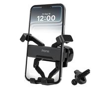 iHome Support de téléphone à gravité métallique pour Grille d'aération, Large compatibilité, Installation sans Effort, Prise en Main sûre