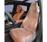 IHOTDER Lot de 50 Housses de siège de Voiture jetables en Plastique imperméable pour Voitures, camions, Bus, sièges de Voiture, Accessoires d'intérieur pour Femme/Homme