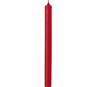 IHR Bougie cylindrique de 25 cm de couleur unie - Rouge