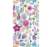 IHR Ideal Home Range Lot de 16 serviettes de table jetables en papier triple épaisseur, 21,6 x 11,4 cm, mélange printanier