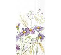IHR Ideal Home Range - Lot de 16 serviettes en papier Lilas ASTER 3 plis 21,6 x 11,4 cm