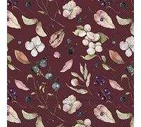 IHR Ideal Home Range - Lot de 20 serviettes en papier AURELIA Bordeaux - Automne - Rouge - 33 cm x 33 cm