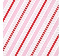 IHR Ideal Home Range Rosanne Beck - Lot de 20 serviettes de fête jetables en papier 3 plis, taille cocktail, 12,7 x 12,7 cm, rayures menthe poivrée