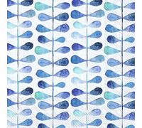 IHR Ideal Home Range - Serviettes en papier ALL ABOUT BLUE 1 bleu 20 serviettes déjeuner 3 plis 16,5 x 16,5 cm