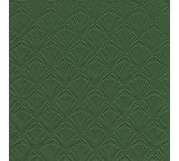 IHR MANON grandes serviettes vert foncé 33x33 cm