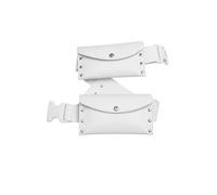 Ihram Belt for Hajj & Umrah - Ceinture réglable Pilgrim avec poches sécurisées pour l'argent et les essentiels - Légère et confortable, Blanc., Taille unique, Ihram Belt