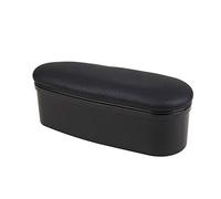 ihreesy Accoudoir de voiture universel en cuir synthétique - Accoudoir de porte gauche - Noir