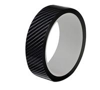 ihreesy Autocollants de Protection de Seuil de Porte de Voiture Anti-rayures,7x300cm Universel Style Fibre de Carbone Bande Adhésive Anti-collision de Protection de Garniture de Pare-chocs