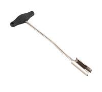 ihreesy Extracteur de Bobine D'allumage, Extracteur de Cosse de Bougie en Acier Outil d'Enlèvement d'Extracteur de Bobine Auto-Allumage Compatible pour Noir Argent